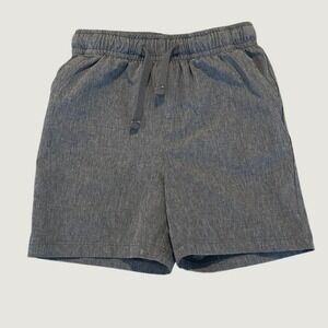 C&C California Kids Boys Gray Heathered Drawstring Shorts Size 2T 1577